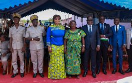 CÉRÉMONIE DE RECONNAISSANCE DES BENEFICIAIRES DE ELIBOU (SIKENSI) AU PRÉSIDENT DE LA RÉPUBLIQUE